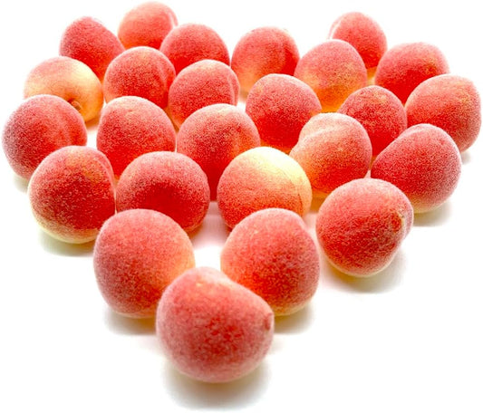 30Pcs Artificial Peach Fake Peach Mini Fruit Small Peach Simulation Lifelike for Home Cabinet Table Party Kitchen Decoration Photography Prop