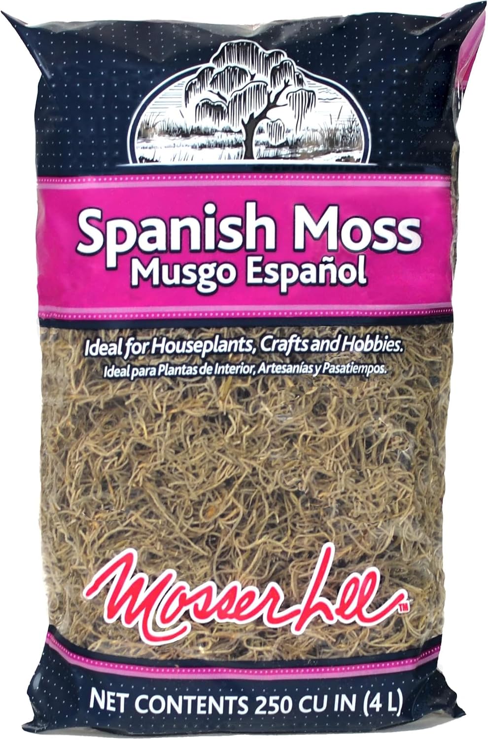 ML0560 Spanish Moss, 250 Cubic Inches