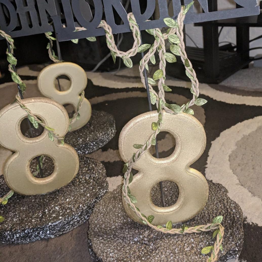 10M Artificial Vine Fake Foliage Leaf Plant Garland Rustic Wedding Home Decor