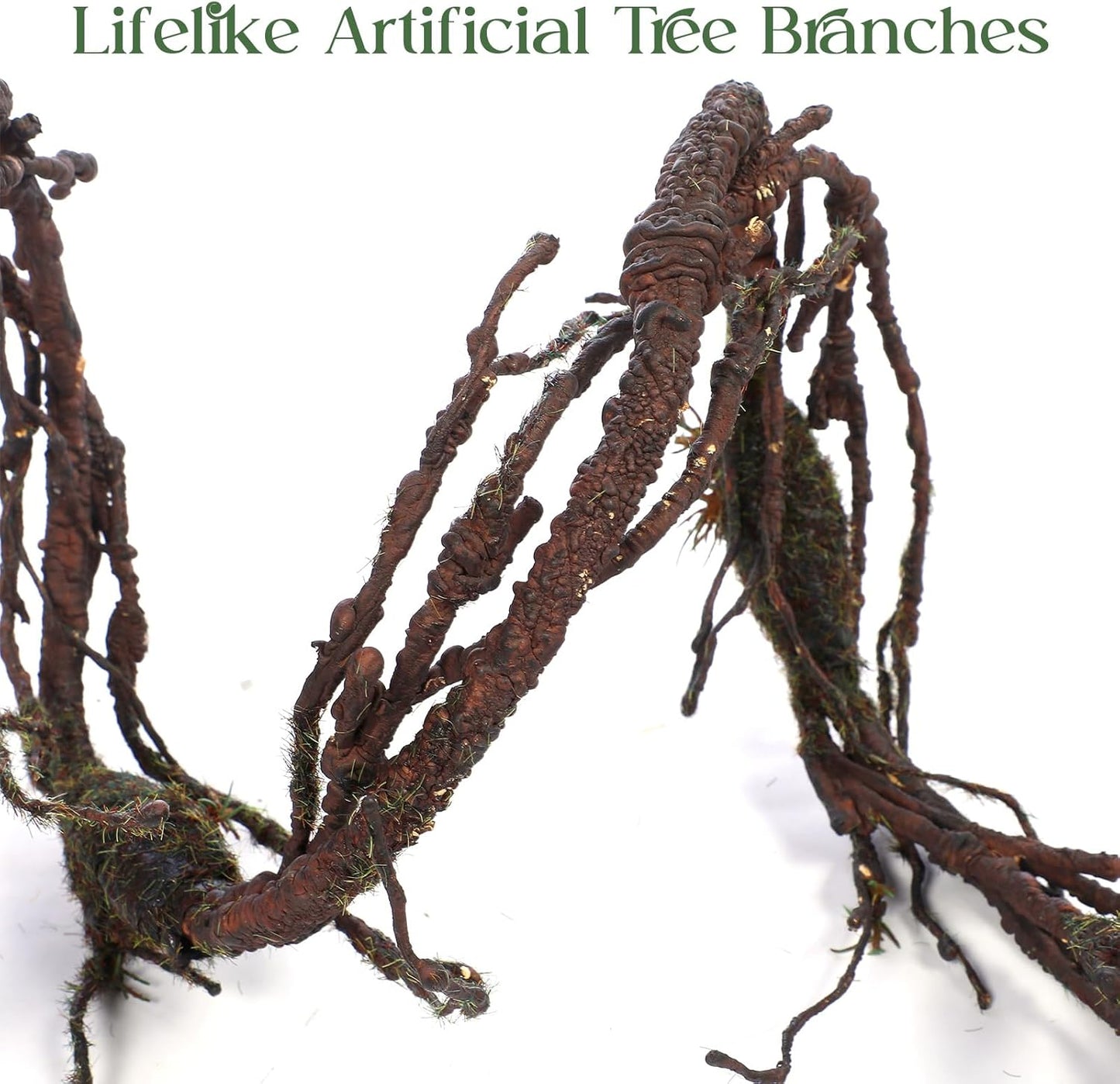 1 Pcs 98in Bendable Artificial Tree Branches for Decoration Fake Tree Twigs Fake Vine Branches Artificial Plants Trunk Greenery Garland for Garden Forest Wedding Home Wall Outdoor Spring