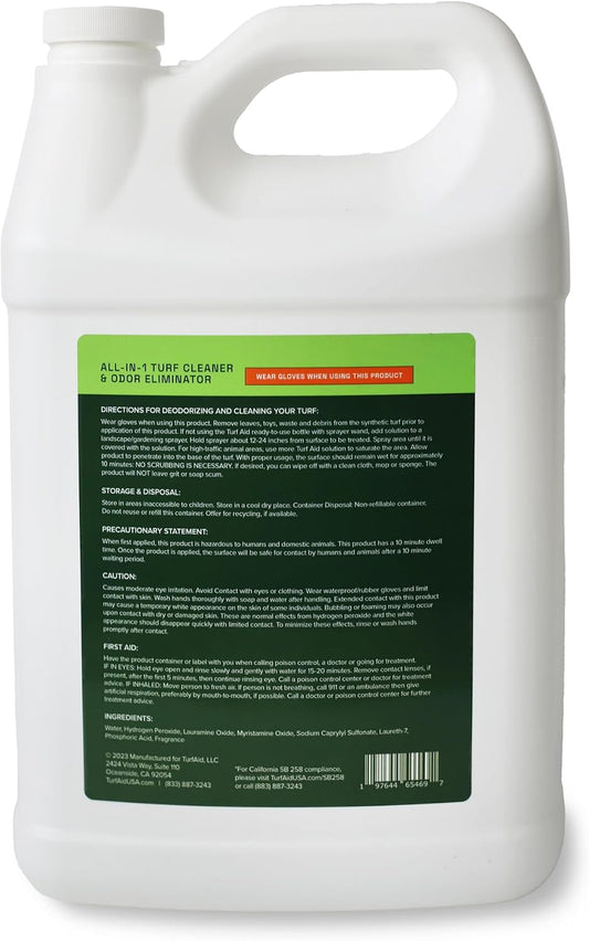Turf Cleaner & Pet Odor Eliminator with Power Sprayer
