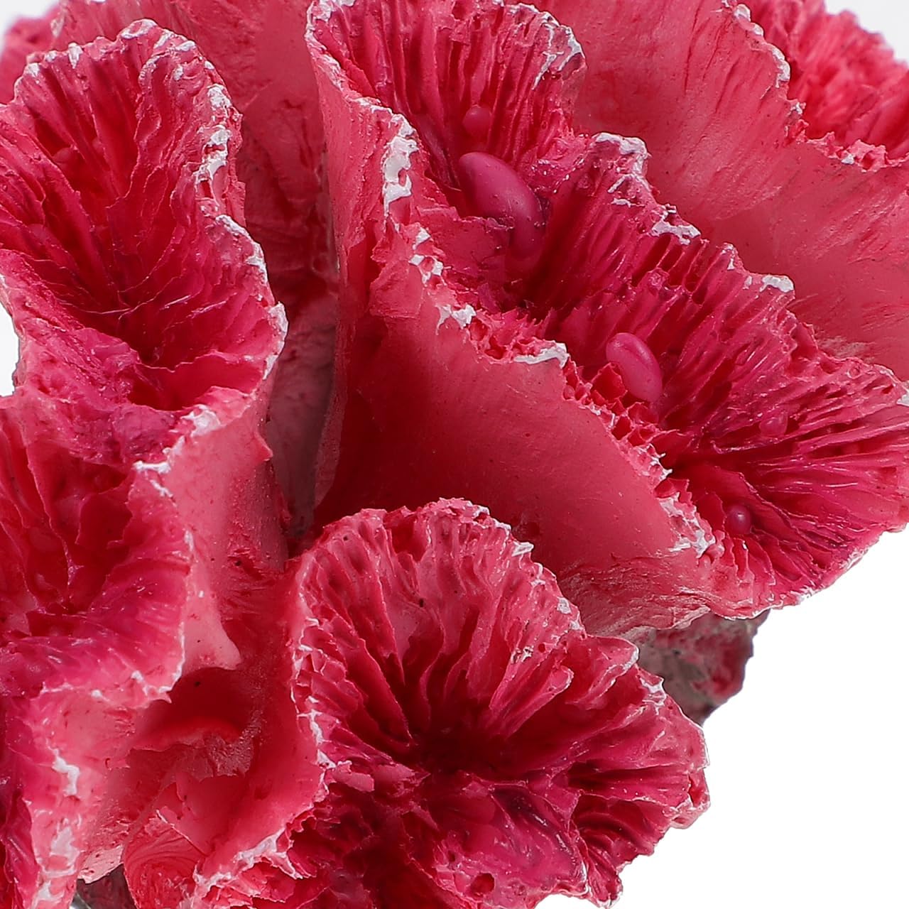 Aquarium Coral Reef Decor Artificial Coral Ornaments Fish Tank Decoration for Fresh and Saltwater Tanks 2.75X2.36X1.96 Inches Safe Polyester Resin