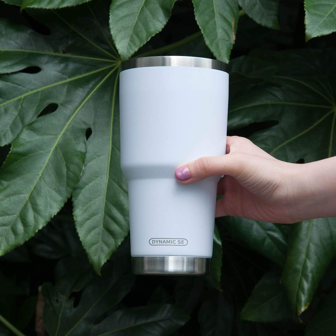 D·S 30oz Yellow Tumbler Double Wall Vacuum Insulated Travel Coffee Mug
