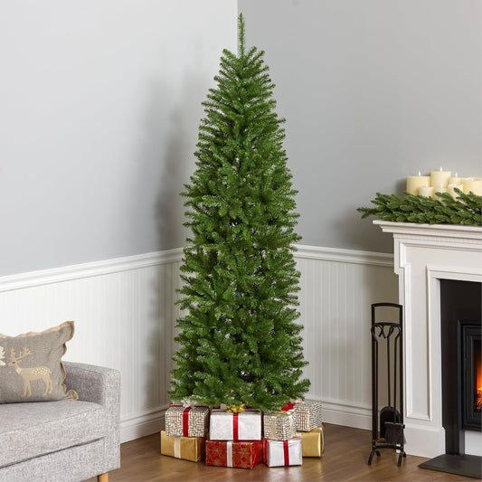 7ft Unlit Kingswood Fir Slim Christmas Tree