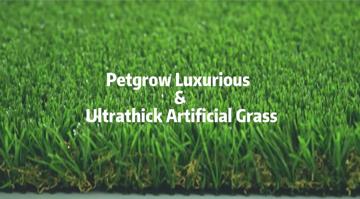 Ultrathick Artificial Grass Turf,1.77 Inch High Dense W Shape Grass Silk -Durable PU Backing-Luxurious Indoor Outdoor Dog Garden Landscape Patio Synthetic Fake Faux Grass Mat-Sent by Rolled
