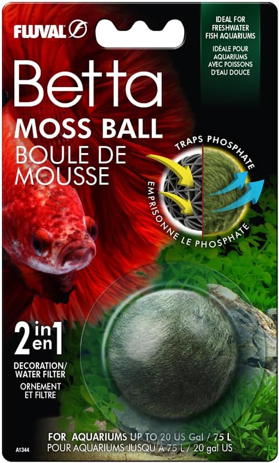 Betta Moss Ball, Artificial Plant Aquarium Decoration