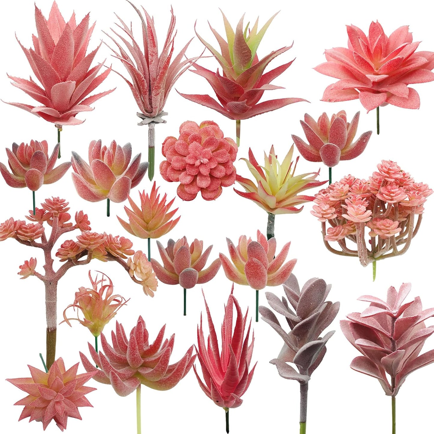 10 PCS Faux Fake Succulents Artificial Cactus Decor Faux Cactus Cacti Plant Artificial Cactus Succulent Artificial Succulent Plants for Decoration Faux Cactus Plant Bulk