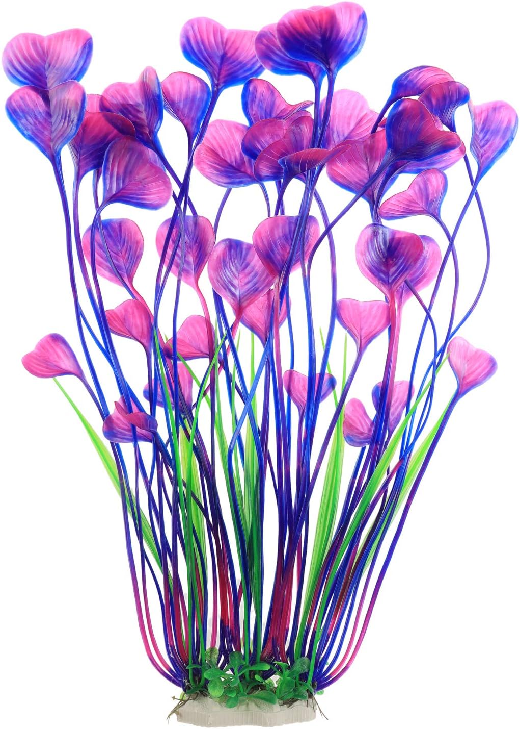 ALEGI Fish Tank Decorations Aquarium Plastic Plants Large