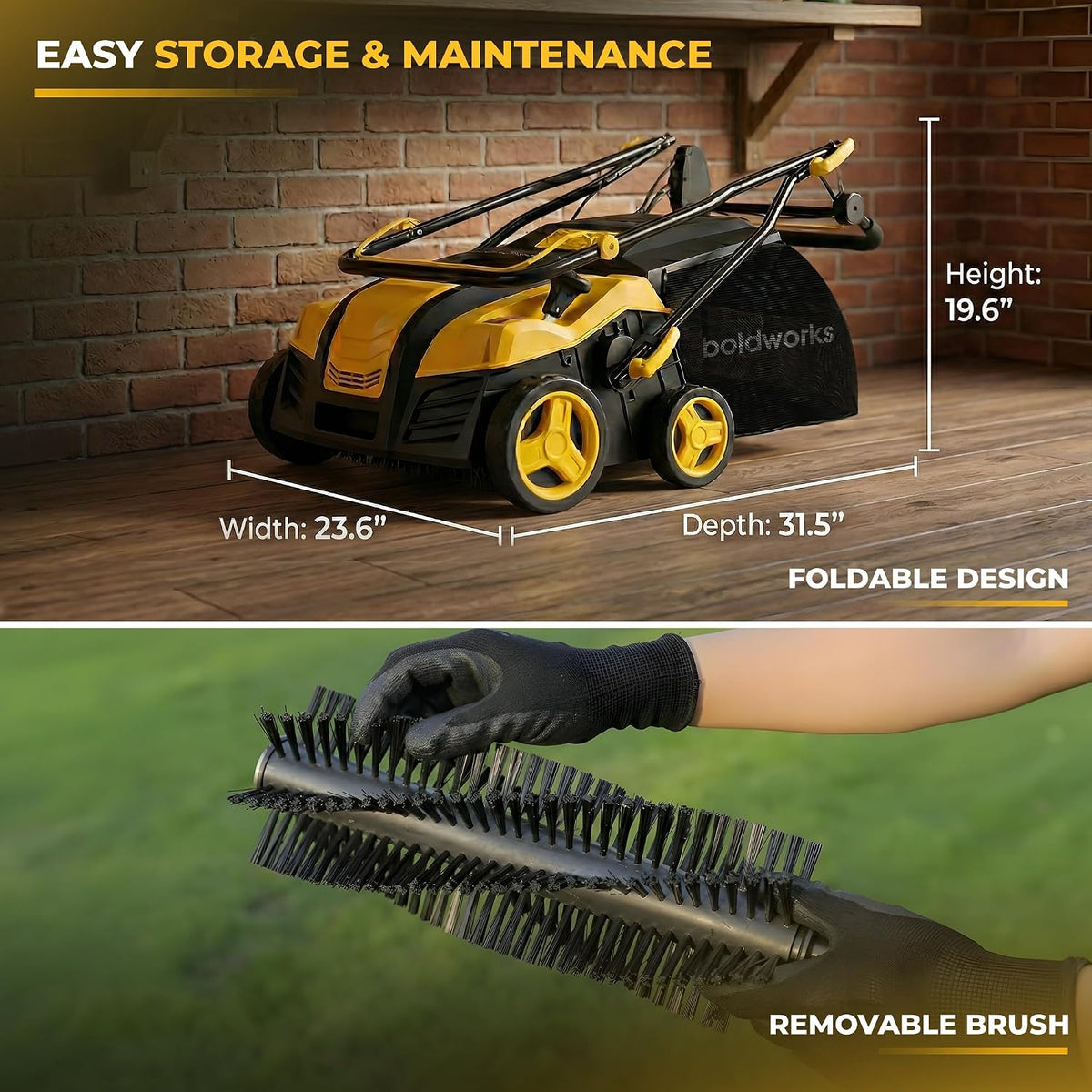Electric Artificial Turf Sweeper Vacuum Artificial Grass Cleaner Machine