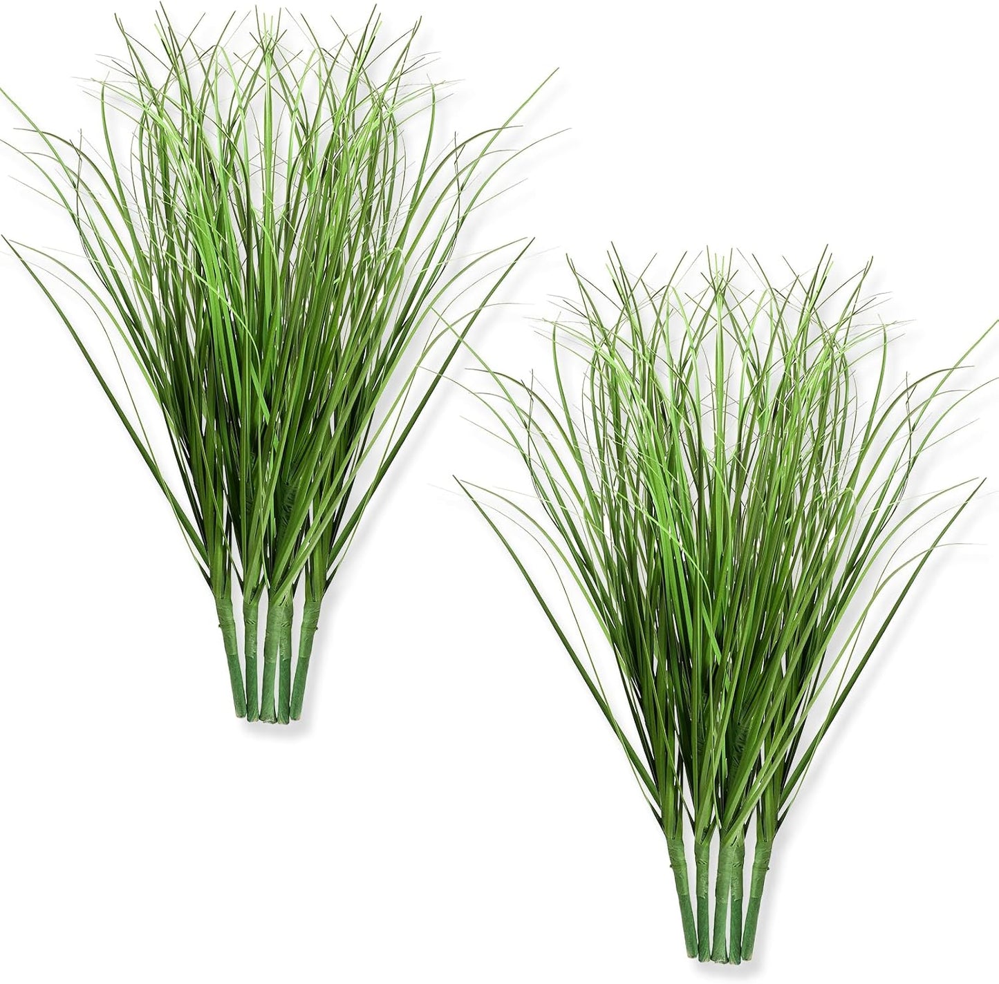 10 PCS Artificial Plants Onion Grass, Faux Shrubs Wheat Grass Greenery Stems Onion Grass-Greenery Faux Greenery Stems for Home Decor, Fake Tall Grass-Plant for House Home Indoor Outdoor Office Room
