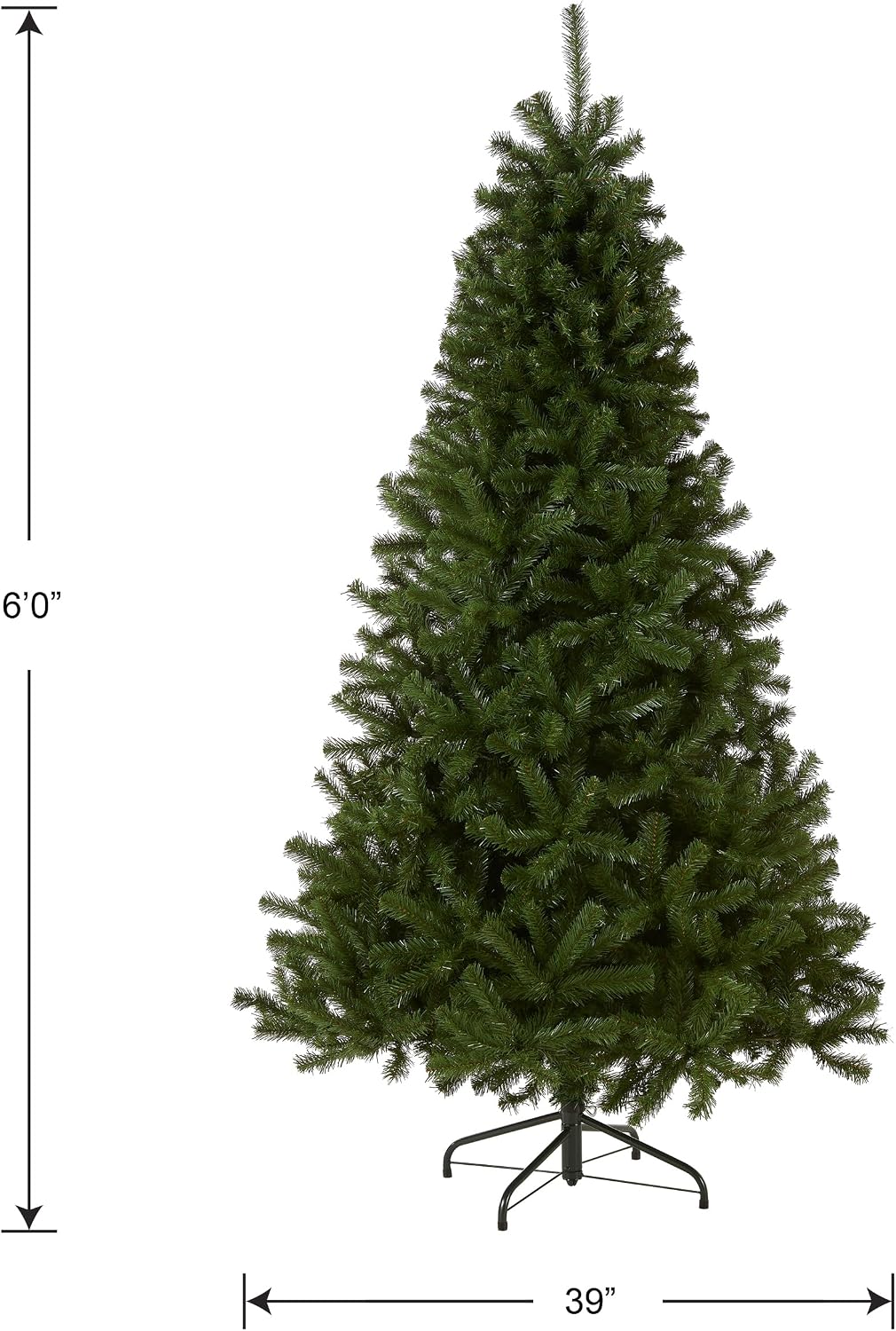 6ft Unlit North Valley Spruce Christmas Tree