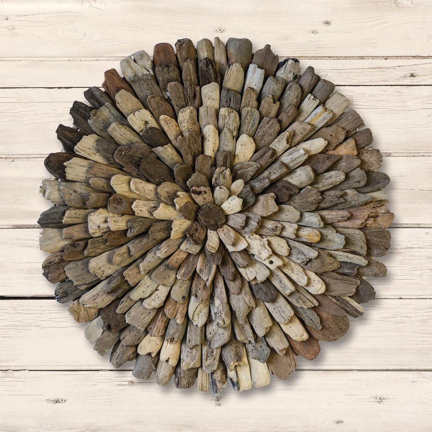 Round Driftwood Wall Décor