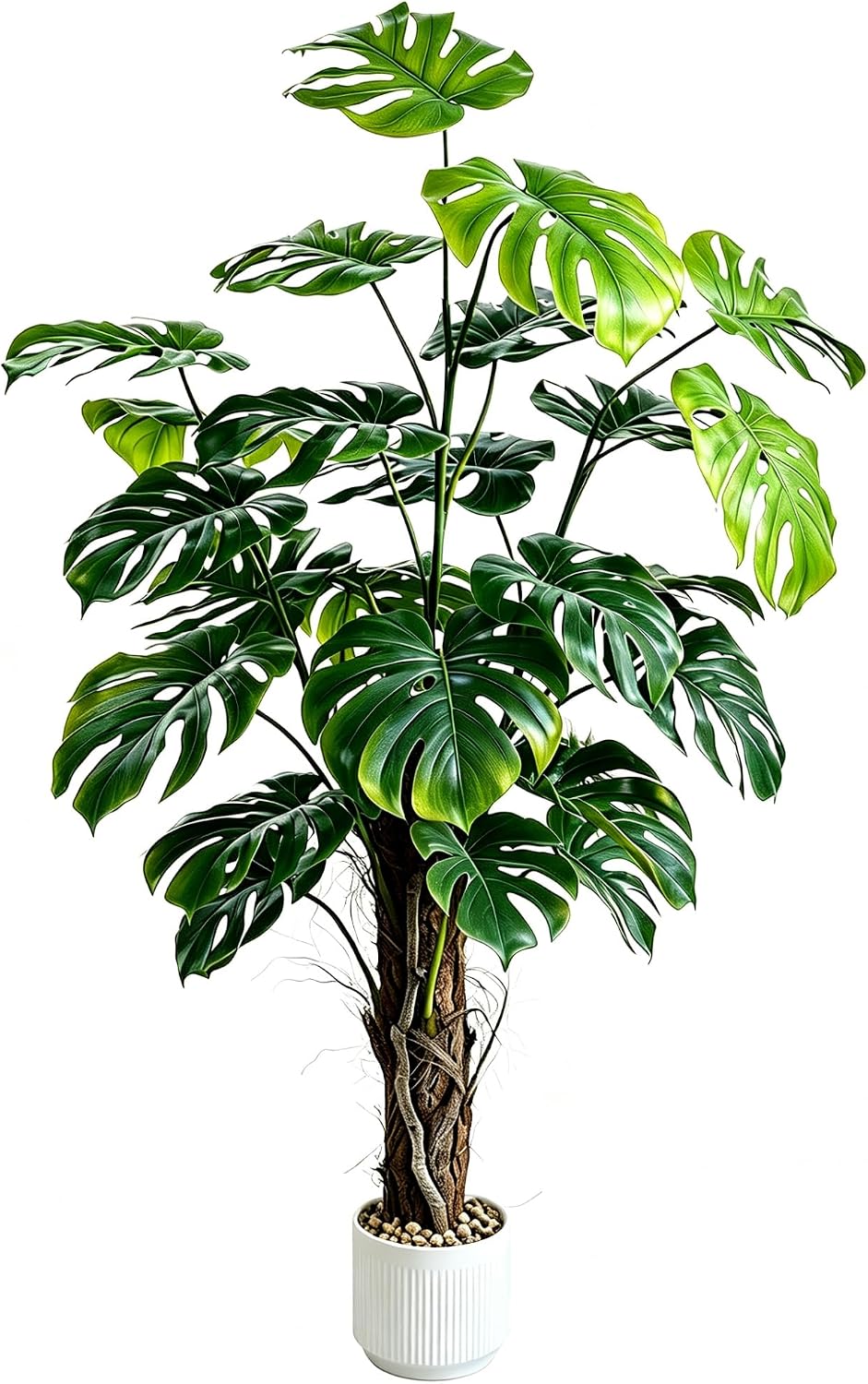 5ft Artificial Monstera Deliciosa Plant with Moss Pole