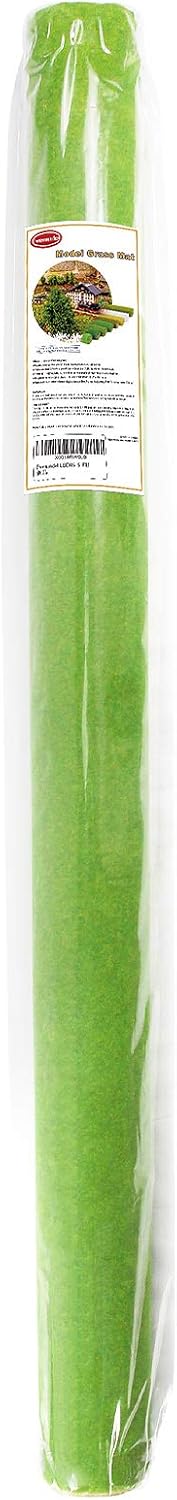 Artificial Model Grass Mat Trains Grass Green 100 x 250cm or 39"x 98"for Decoration Craft Scenery Model DIY CP138