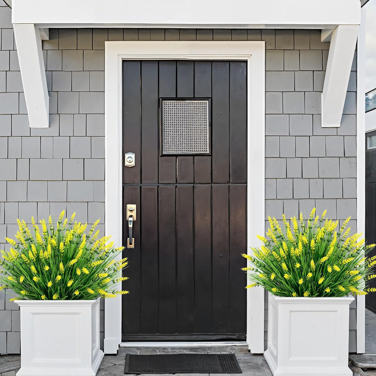 24 Bundles Fake Lavender Artificial Fall Mums Flowers for Outdoors