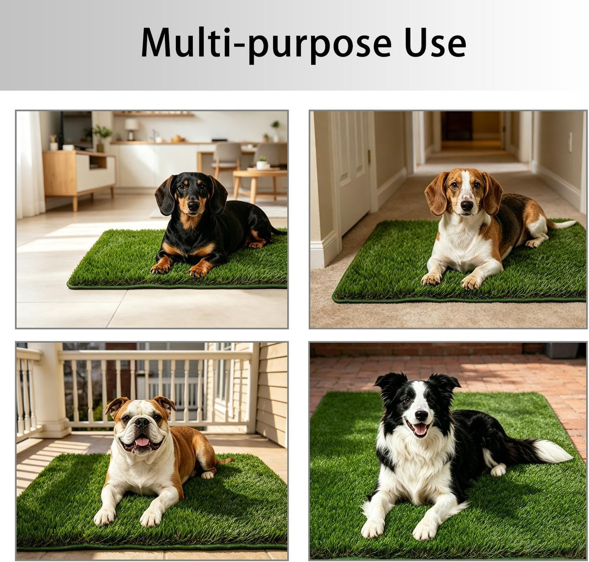 Artificial Grass,Odor Free Dog Grass Mat,Puppy Potty Training Pad