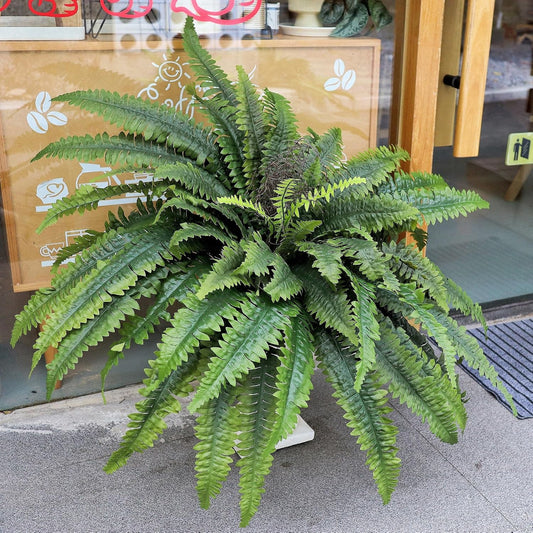 Artificial Ferns for Outdoors & Indoors, 51in Large Fake Ferns Plants