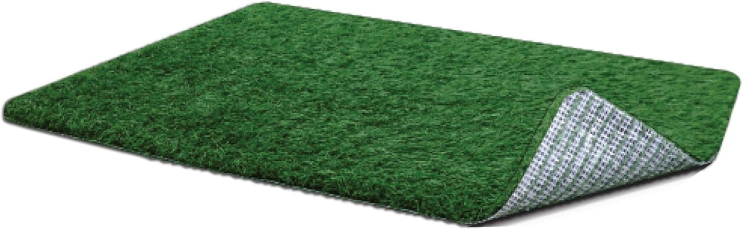 Artificial Turf for Dogs (16” x 24”) – Made in USA, Fake Grass Patch for Dogs Potty Urine, Rapid Flow Drainage Artificial Grass Replacement Turf, Indoor or Outdoor Use
