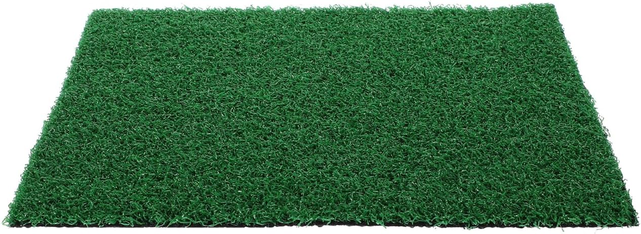 Fish Tank Simulation Turf Mat 9.8X7.9 Inches Artificial Turf for Turtle Basking Platform Home Landscaping Flowerpot Decoration