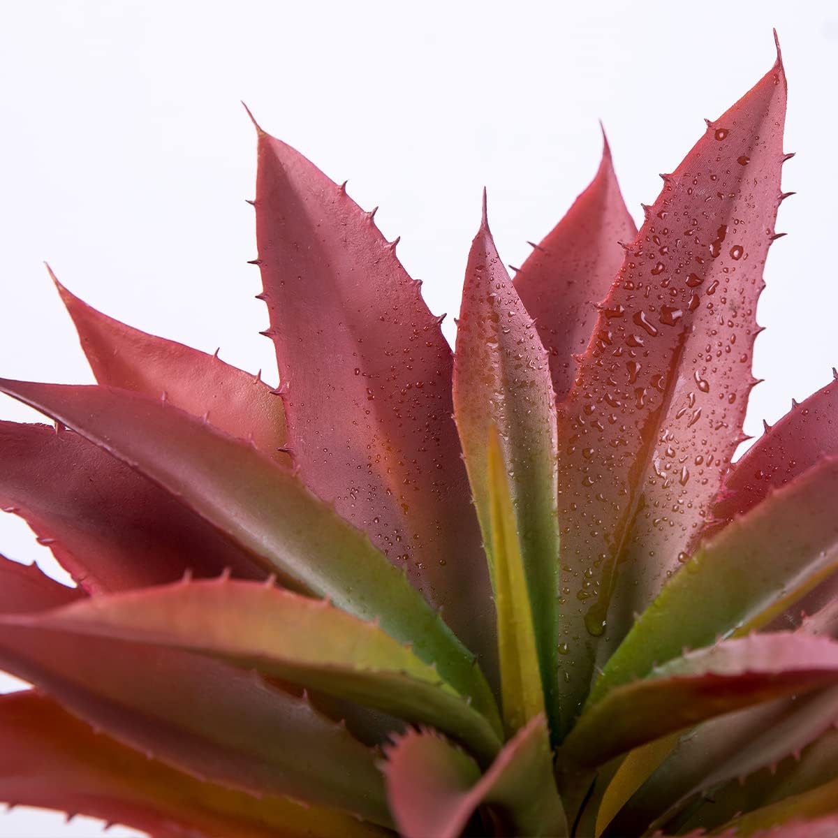 Succulents Plants Artificial Aloe Plant, 12.5Inch Large Faux Succulents Unpotted, Premium Crafting DIY Greenery Decor for Indoor & Outdoor(Green)