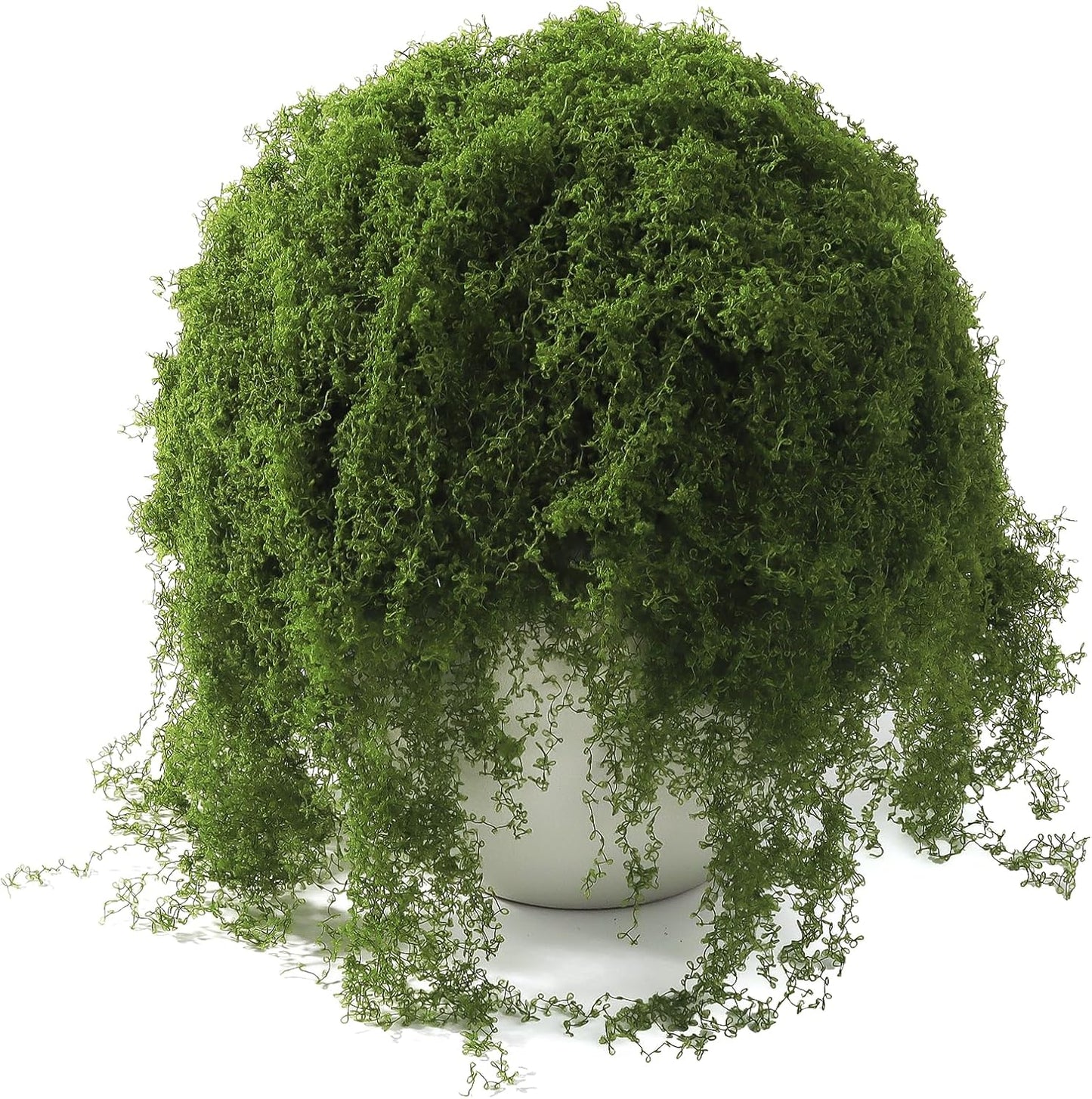 Fake Moss for Potted Plants Indoor, 7oz Artificial Turf Grass for Crafts, Fairy Gardens, Dioramas, Terrariums, Dollhouses, Model, Miniature, Centerpieces, Party Table Decorations(Dark Green)