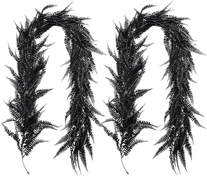 3 Strands Artificial Ivy Vines 6.3Ft Green Ivy Garland Faux Hanging Plants Greenery Decoration Artificial Vines for Summer Indoor Home Wall Wedding Graduation Party Room Decor(Green)