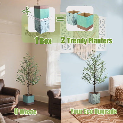 Artificial Olive Tree with Water Droplets: 4ft Potted Realistic Fake Plant Trees with Fruits for Indoor Home Room Office Balcony Decor