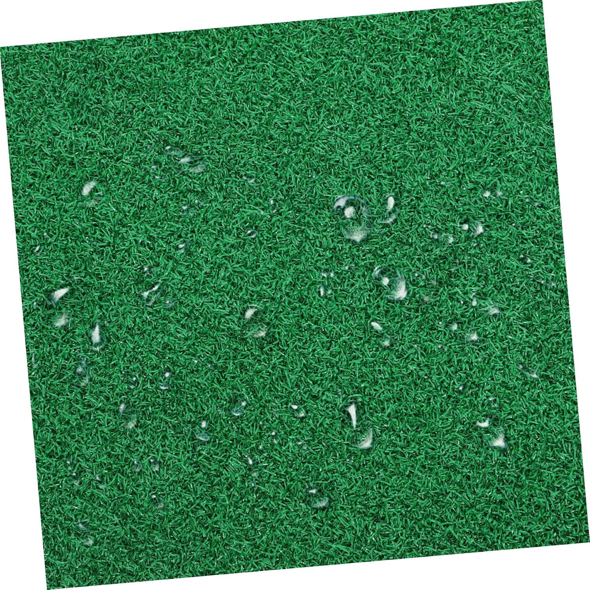 Realistic Fake Grass Mat for Fish Tank Turtle Use, Green Plastic