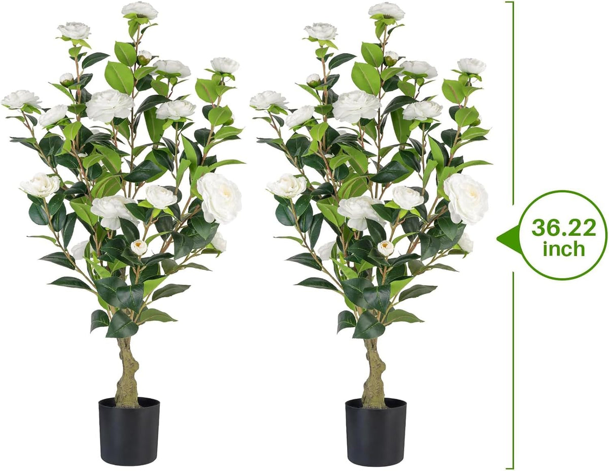 Artificial Bonsai Plant, Large Faux Juniper Plants 20 inch, Faux Potted Pine Plants Indoor Decor for Office Desk Home Table, Greenery Desktop Bonsai Tree for Room Decorations, Tall 20"