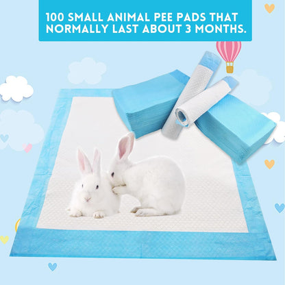 Extra Large Rabbit Cage Liner,78.7×39.4in Reusable Guinea Pigs Rug Anti-Slip Dog Playpen Mat Washable Bunny Floor Mat for Hamster Cats Dog Guinea Pig Chinchillas Ferret