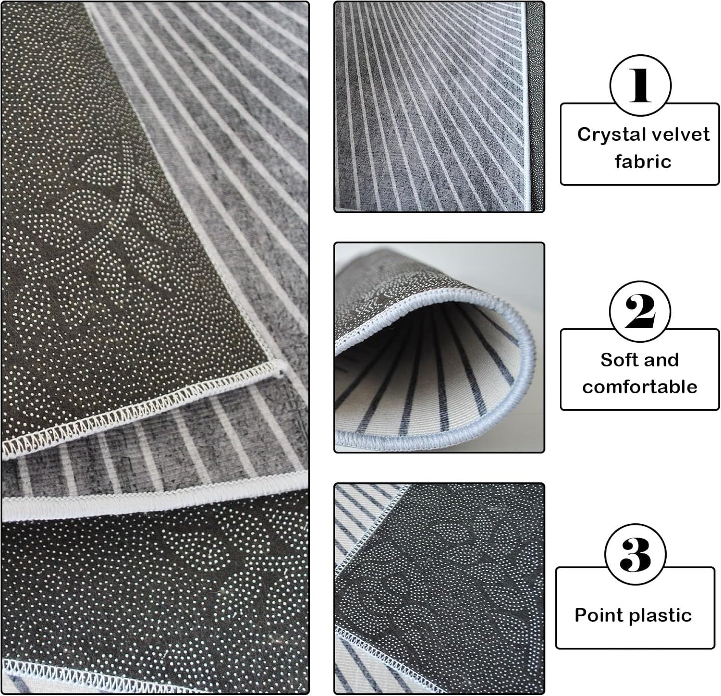 Extra Large Rabbit Cage Liner,78.7×39.4in Reusable Guinea Pigs Rug Anti-Slip Dog Playpen Mat Washable Bunny Floor Mat for Hamster Cats Dog Guinea Pig Chinchillas Ferret