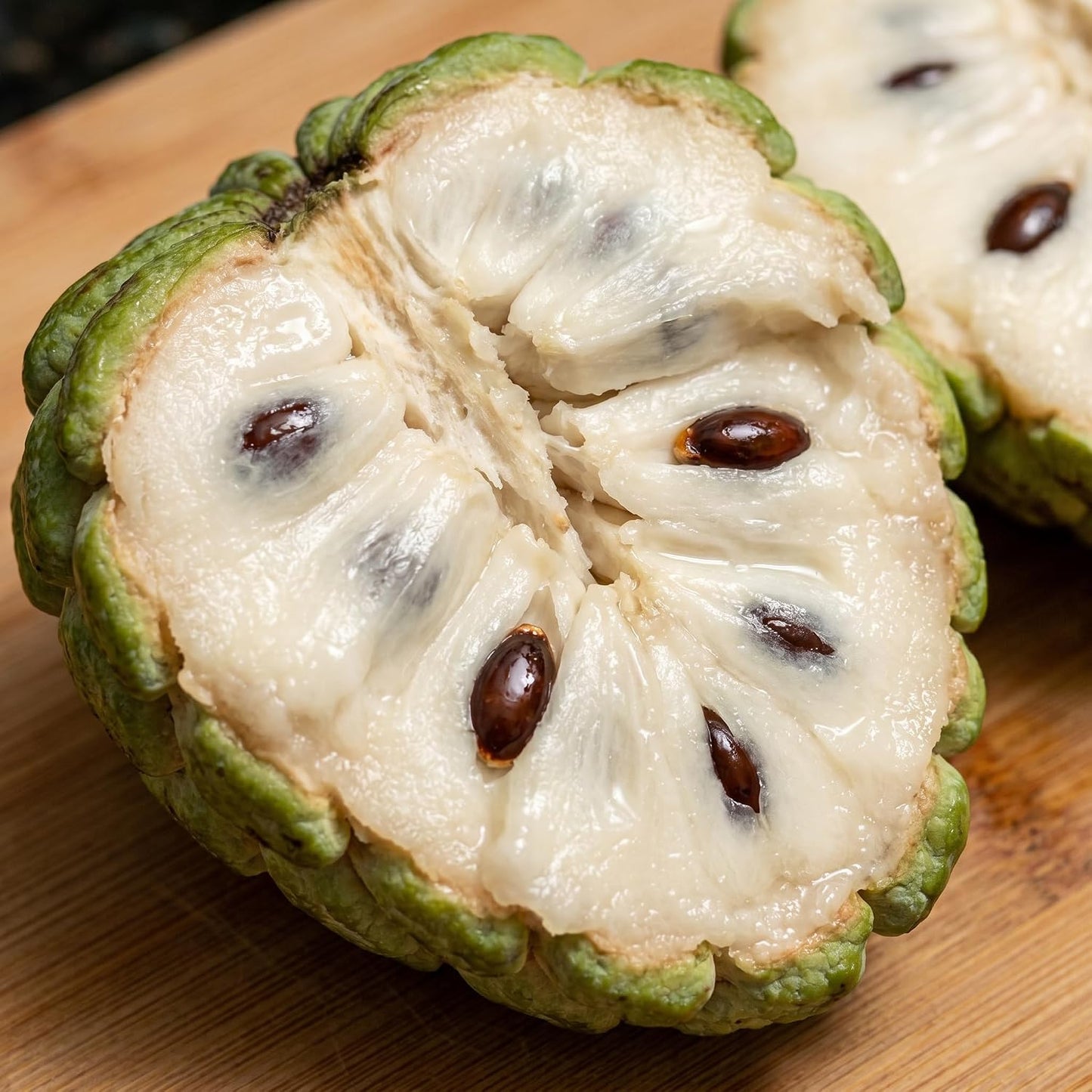 Sugar Apple Tree 2-3 Feet Tall in 3 Gallon Pot, Sweet Tropical Fruit Tree, Backyard and Container Planting, No CA (Yellow Sugar Apple)