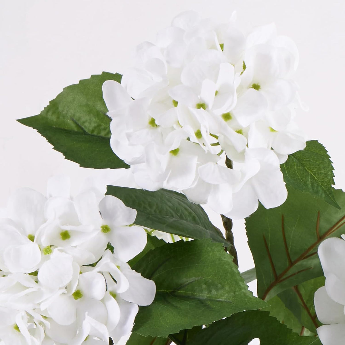 Artificial Hydrangea Trees, White, 30 in, 2 Pack