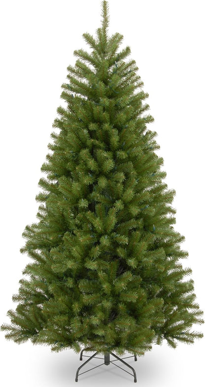 6ft Unlit North Valley Spruce Christmas Tree | 680 Tips, Includes Stand, Artificial, Green