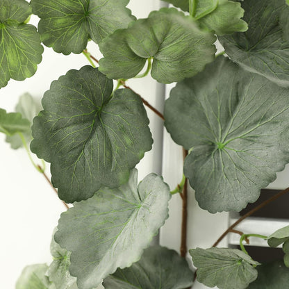 3 Strands Odorless Artificial Ivy Vines Kit, 71" Silk Ivy Garland with Green Leaves, Fake Hanging Plants Greenery Decoration for Bedroom, Windows, Walls, Wedding, Outdoor Decor (Green)