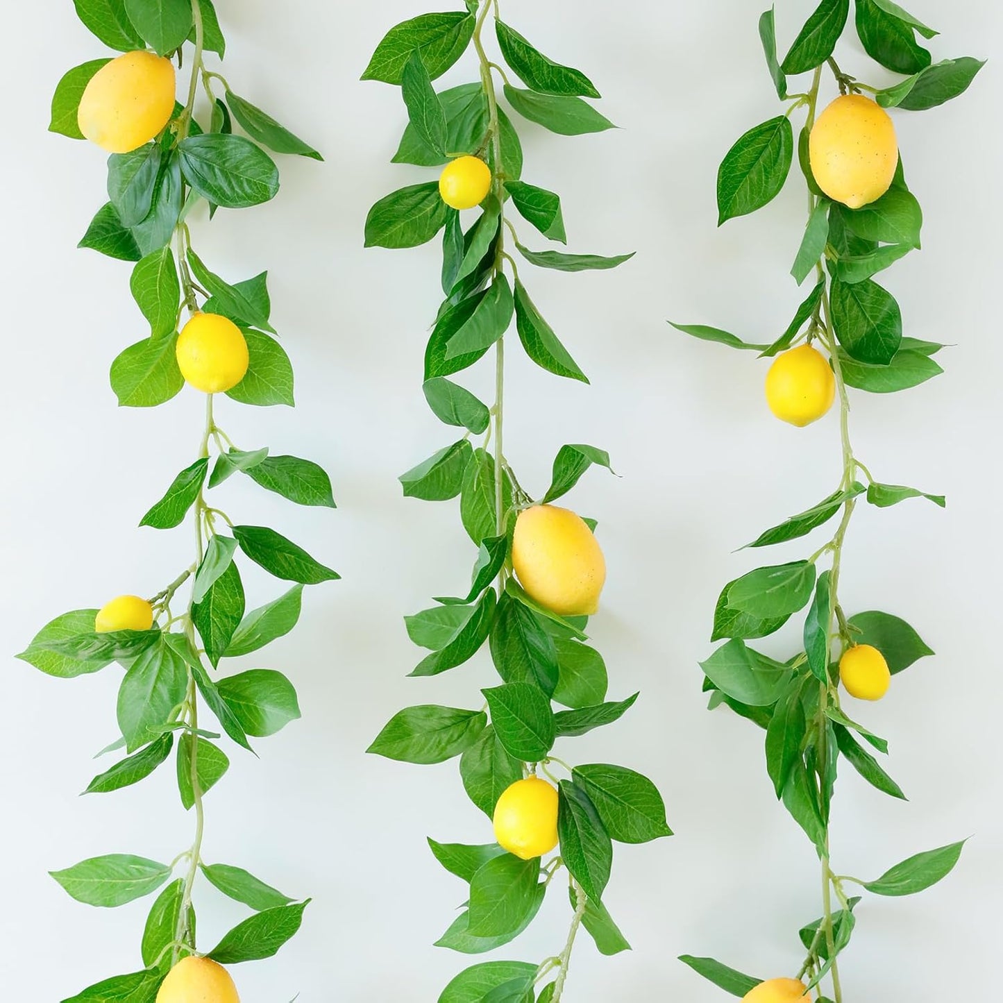 3 Strands Odorless Artificial Ivy Vines Kit, 71" Silk Ivy Garland with Green Leaves, Fake Hanging Plants Greenery Decoration for Bedroom, Windows, Walls, Wedding, Outdoor Decor (Green)