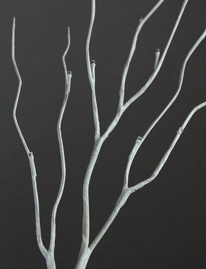 LED Birch Tree Light Set - 4ft, 6ft, 8ft Trees with Warm White Lights - Indoor Outdoor Christmas Wedding Party Decorations (3-Pack)