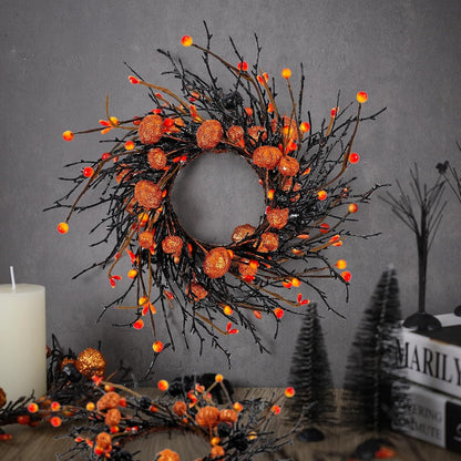 6 Pcs Green Boxwood Candle Rings Wreaths Mini Spring Summer Forsythia Wreath for Front Door Artificial Rings Wreaths with White Flowers for Pillar Porch Wall Window Farmhouse All Seasons Decor