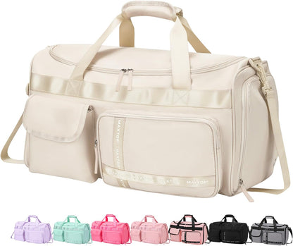 Large Gym Bag for Women Men Duffle Bag With Wet Dry Separation