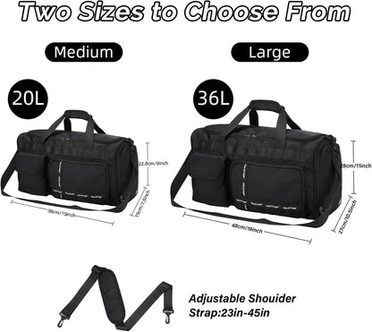Large Gym Bag for Women Men Duffle Bag With Wet Dry Separation