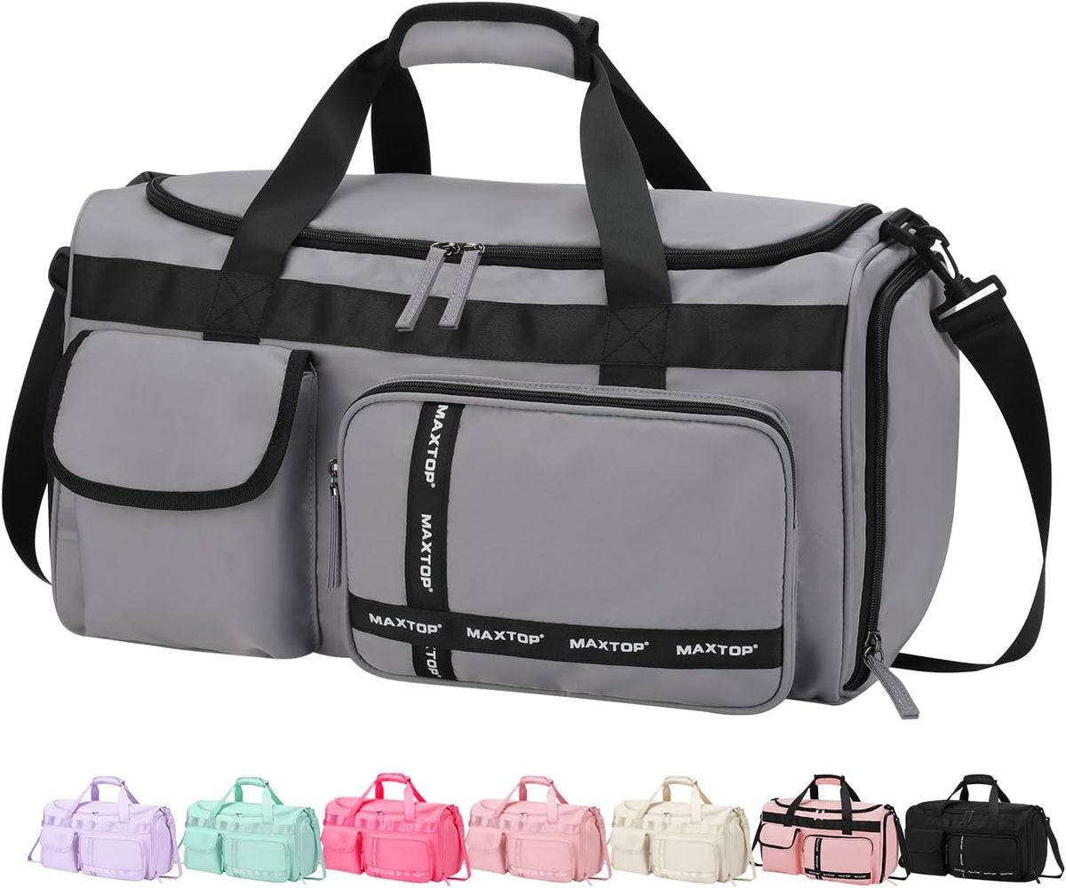 Large Gym Bag for Women Men Duffle Bag With Wet Dry Separation