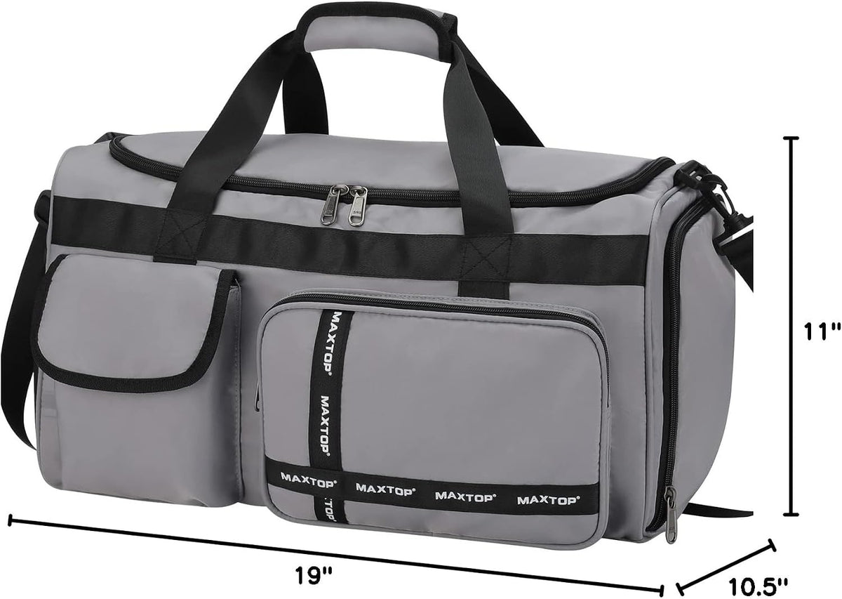 Large Gym Bag for Women Men Duffle Bag With Wet Dry Separation