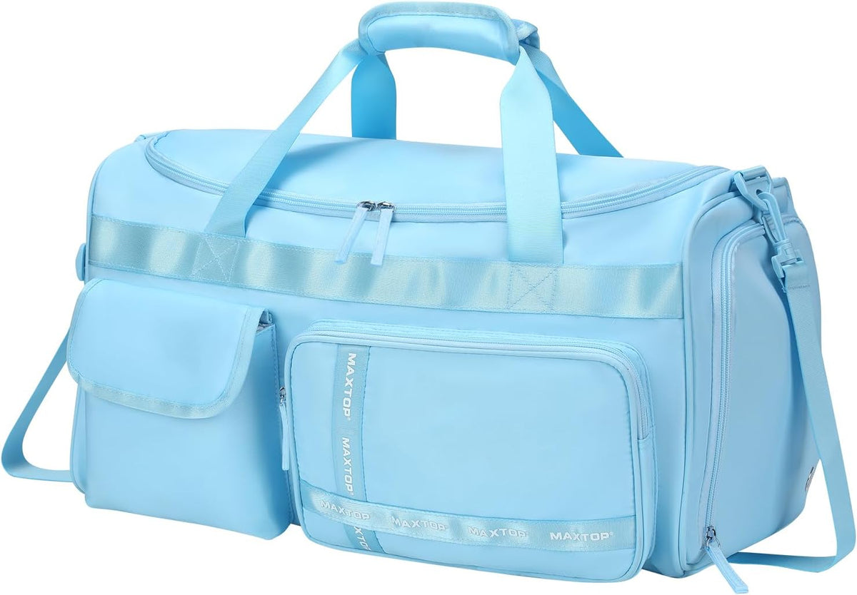 Large Gym Bag for Women Men Duffle Bag With Wet Dry Separation