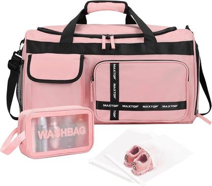 Large Gym Bag for Women Men Duffle Bag With Wet Dry Separation