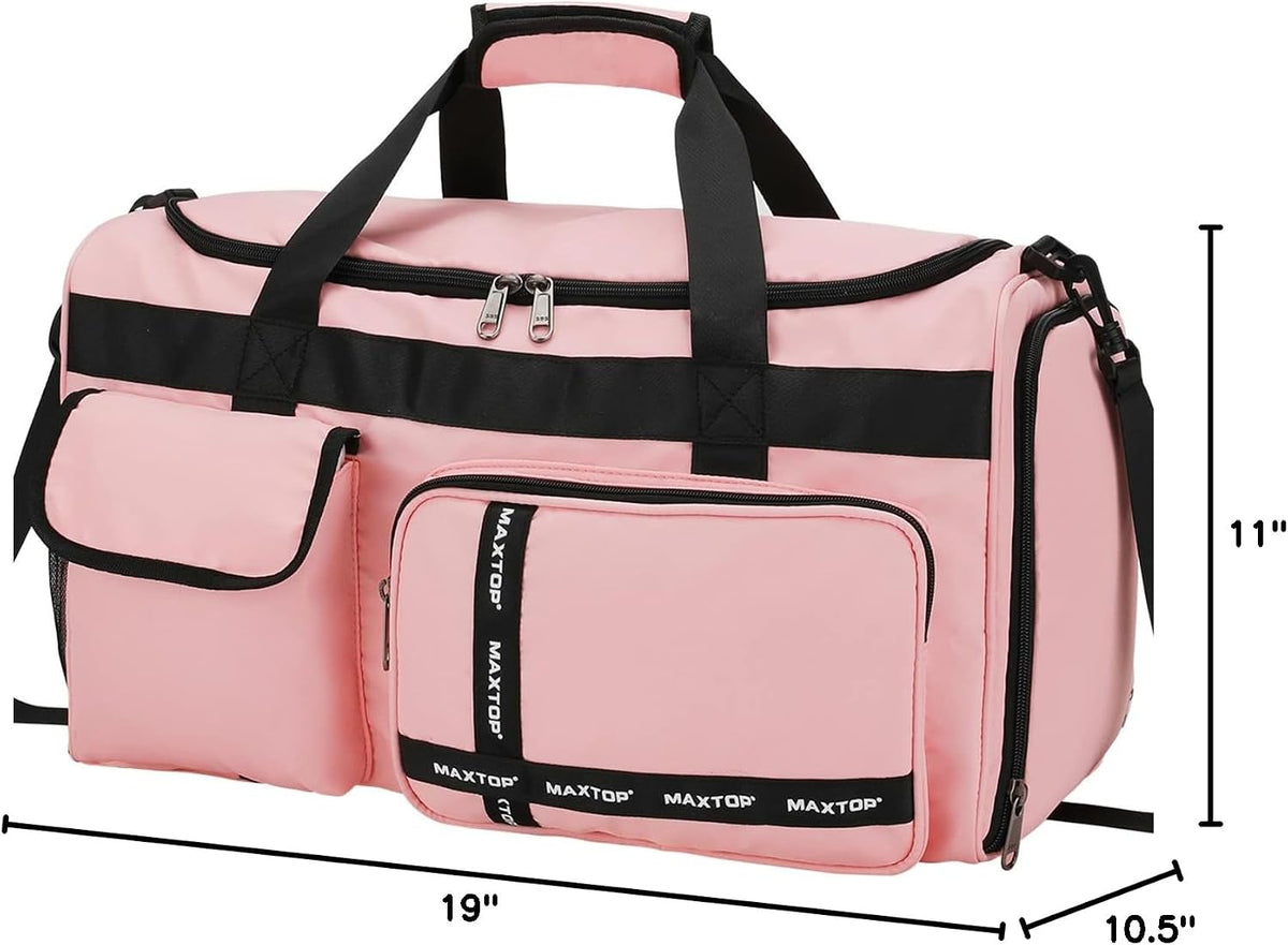 Large Gym Bag for Women Men Duffle Bag With Wet Dry Separation
