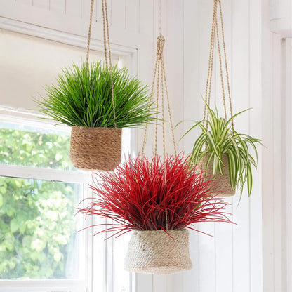 12Pcs Artificial Fall Mum Flower Plant Outdoors Faux Plastic Shrub