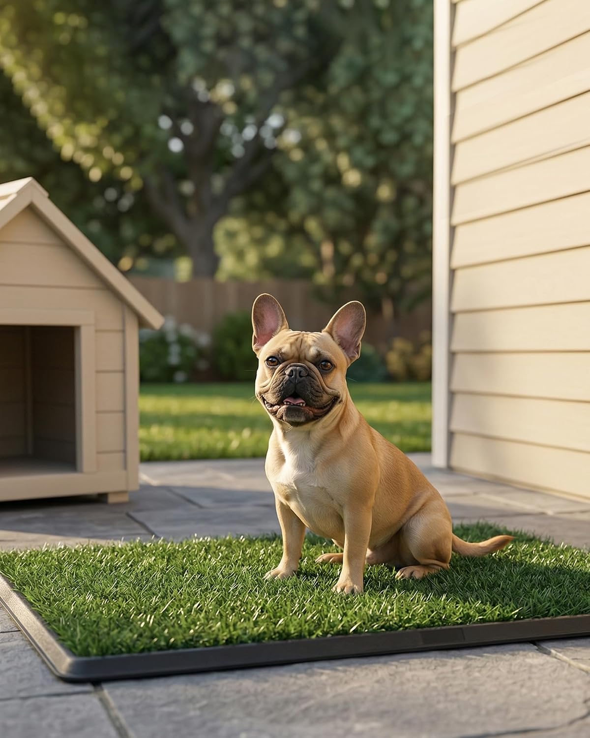 Grass Pad for Dogs Potty, 3-Layer Reusable, Washable, 30 x 20 in