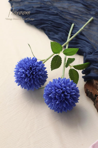 12pcs Lilac Faux Silk Mums Artificial Flowers Bulk Fake Chrysanthemums with Stems for DIY Wedding Table Centerpieces Floral Arrangements Vase Fillers Home Decorations