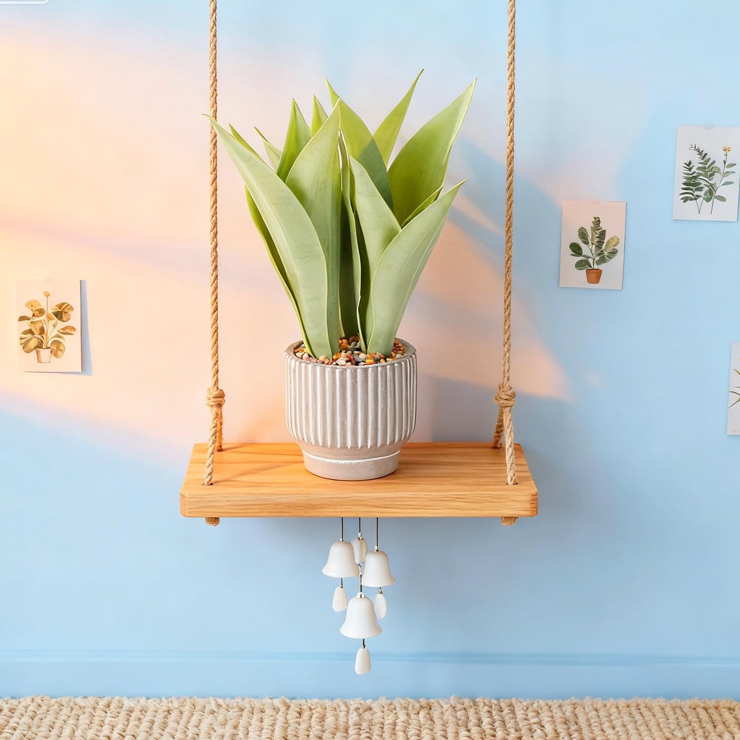 Artificial Realistic Snake Plant 16" with White Ceramic Pot | Fake Snake Plants Sansevieria Greenery Faux Snake Plant for Home Office Living Room Housewarming Gifts Indoor Decor