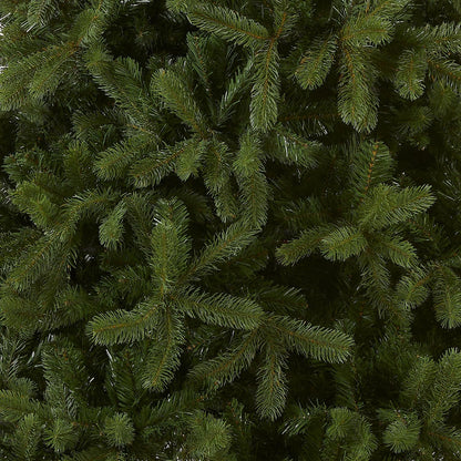 7.5ft Unlit Downswept Douglas Fir Christmas Tree | 1,867 Tips, Includes Stand, Artificial, Green